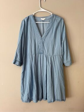 h&m coachella denim dress H&M | Dresses | Hm Coachella Denim Embroidered Wrap Dress Halter Top Size 4